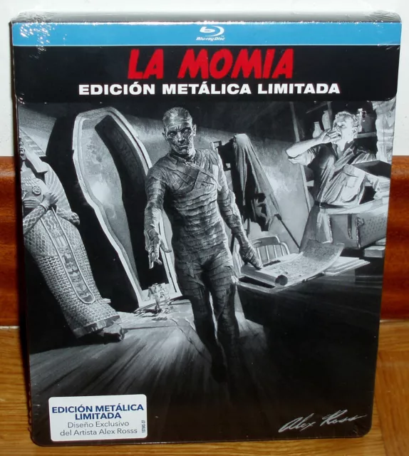 LA MOMIA (The Mummy) EDICION LIMITADA STEELBOOK BLU-RAY NUEVO PRECINTADO R2