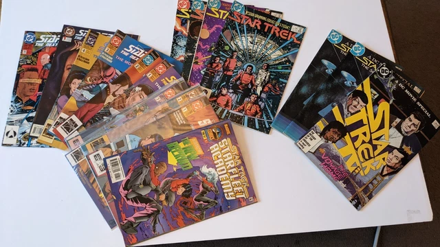 DC Star Trek COMICS INCLUDING ISSUE #1  THE NEXT GENERATION & MORE