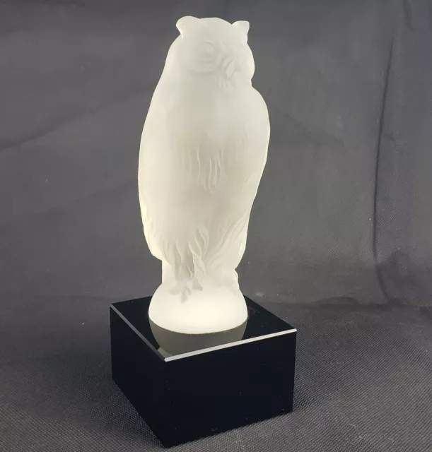 Very Rare R. Lalique Owl Car/Automobile Mascot Hood Ornament