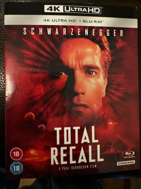 Total Recall (1990) Special Edition 4K Uhd+Blu Ray