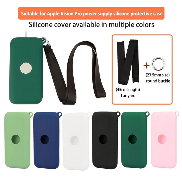 SILICONE PROTECTIVE CASE for Apple Vision Pro Power Protection Case w £