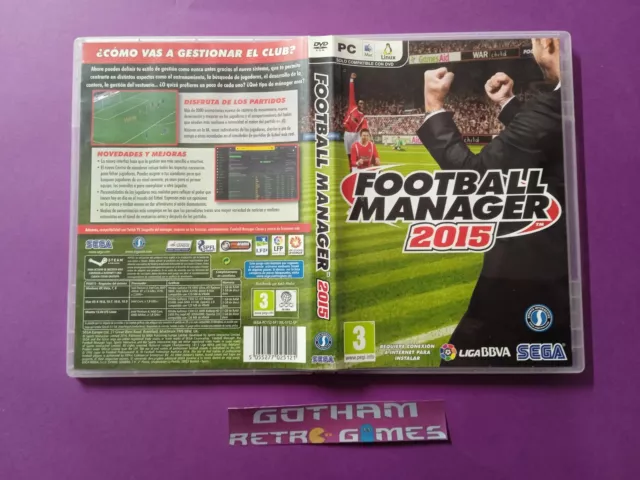 Football Manager 2015 Juego  PC Codigo Usado