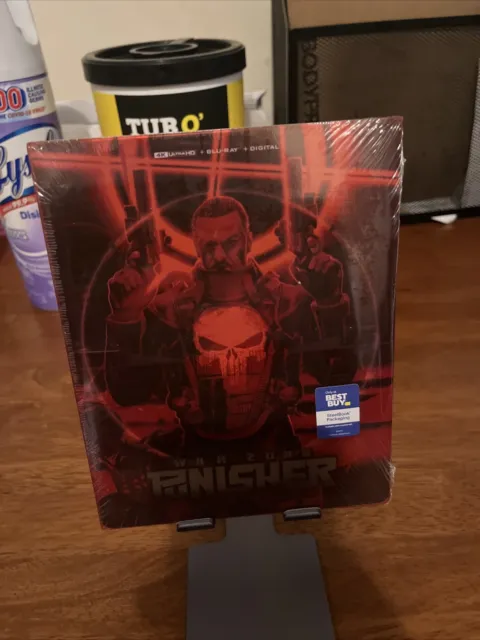 Punisher War Zone Steelbook (4K + Blu-ray + Digital) BRAND NEW Loose disc