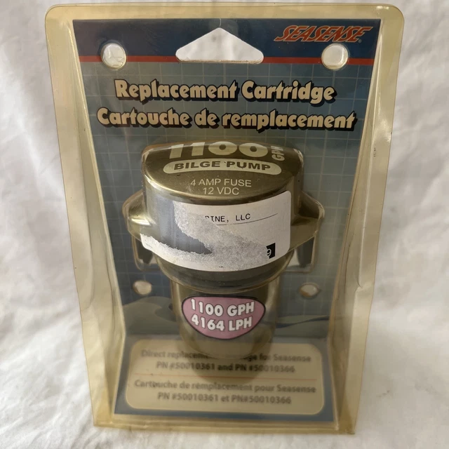 SeaSense Replacement cartridge 1100GPH 12V Electric Bilge Pump