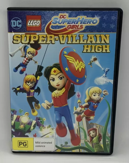 DC Super Hero Girls: Super-Villain High - New Region 4 LEGO DVD - Free Post