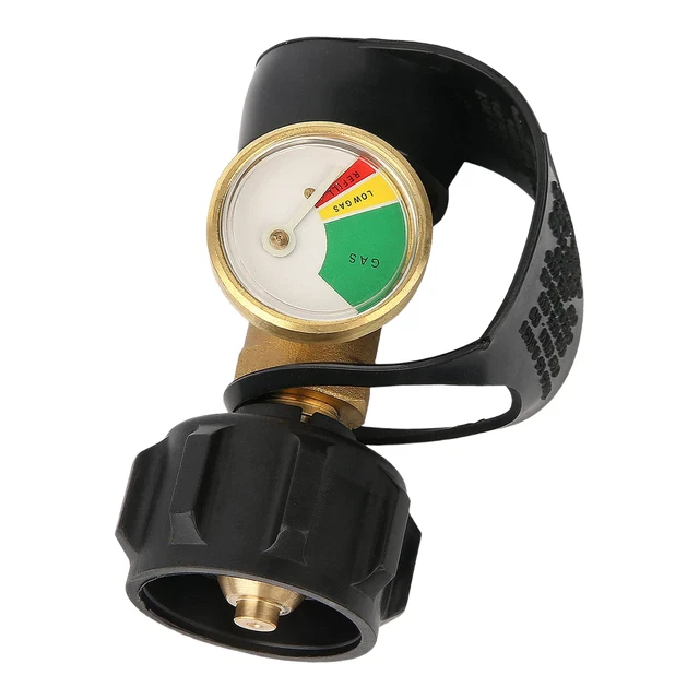 Propane Tank Gauge Gas Pressure BBQ Grill RV Camping With Meter Indicator Fuel 9 Propane Tank Gauge Gas Pressure BBQ Grill RV Camping With Meter Indicator Fuel 9
