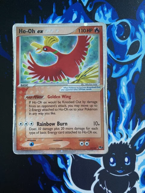 Ho-Oh EX FULL ART ULTRA RARE 121/122 Pokemon XY BREAKpoint TCG Holo 2016