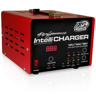 XS POWER BATTERY 25 Amp Battery Charger 12v/16v 1005