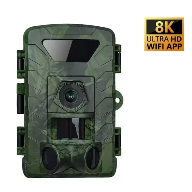 Caméra De Chasse 40MP 4K Ultra HD - Vision Nocturne IP66 - Grand Angle 120° - Neuf