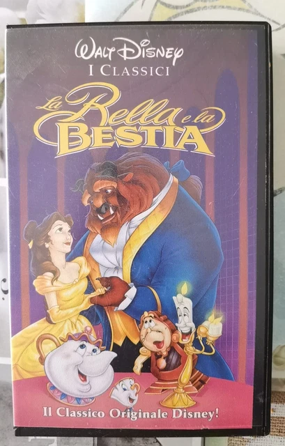 LA BELLA E La Bestia Walt Disney VHS prima edizione settembre 1993 EUR
