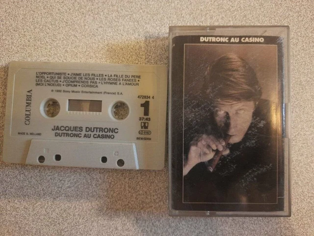 K7 Audio : Dutronc au Casino | Jacques Dutronc | Très bon état