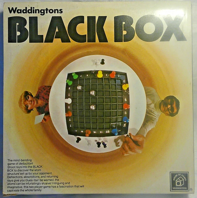 VINTAGE WADDINGTONS BLACK Box Mind Bending Deduction Game Complete EUR ...
