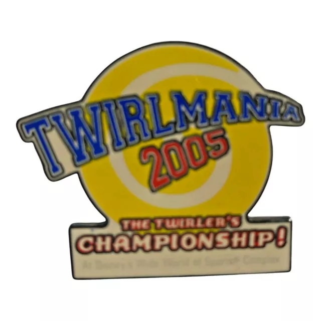 Disney 2005 Twirl Mania The Twirler's Championship! Pin