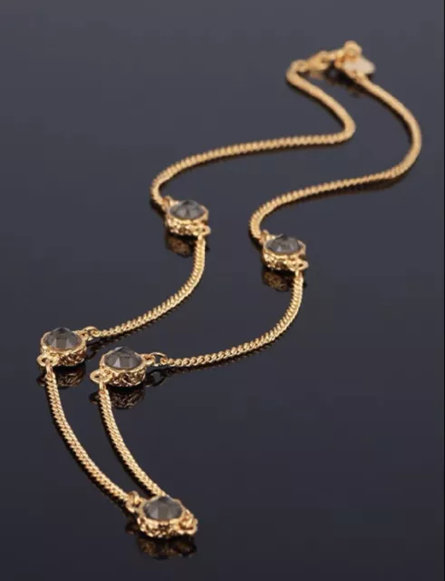 New Marc Jacobs Necklace Gold Tone Free Shipping