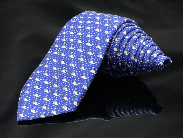 Vineyard Vines Children’s Tie New Whale Christmas Animal Print