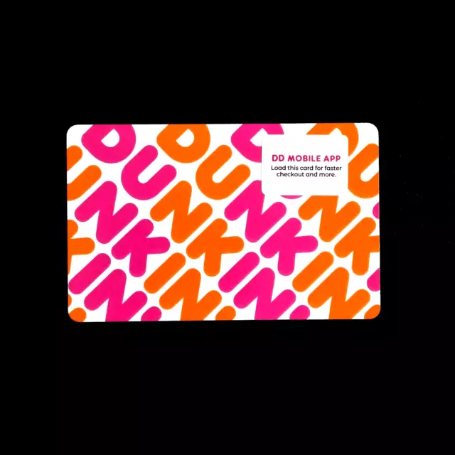 Dunkin Donuts NEW COLLECTIBLE 2019 GIFT CARD $0 #6175