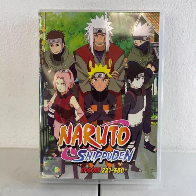 Naruto Shippuden Episodes 398-448 English Dubbed / Japanese Seasons 19-20  DVD