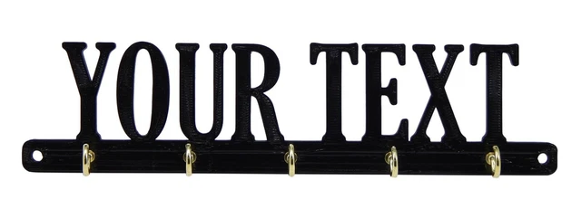 Custom Made Personalized Key Rack Hanger Holder Hooks Entryway Organizer Gift