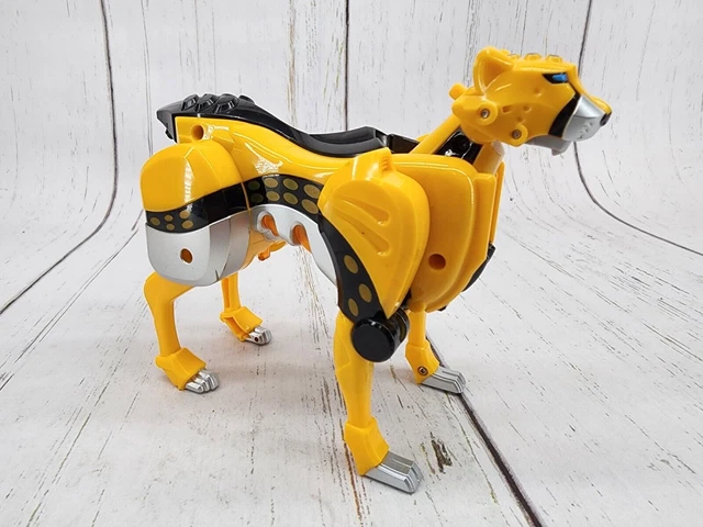 POWER RANGERS JUNGLE Fury Yellow Cheetah Zord for Jungle Pride Megazord