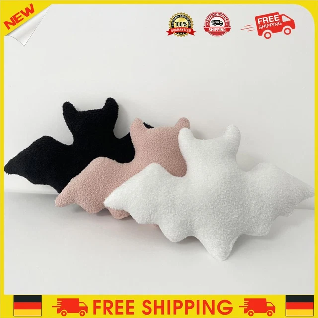 ❥ Bambola pipistrello Halloween cuscino pipistrello morbido peluche giocattoli carino decorativo camera da letto casa decorazione decorazione