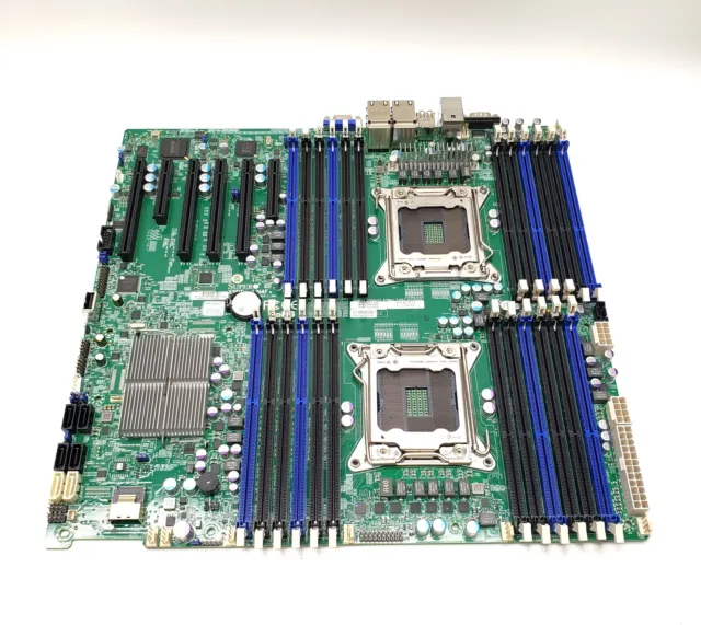 SuperMicro X9DRi-LN4F+ Intel Dual Socket R LGA2011 DDR3 Server Motherboard