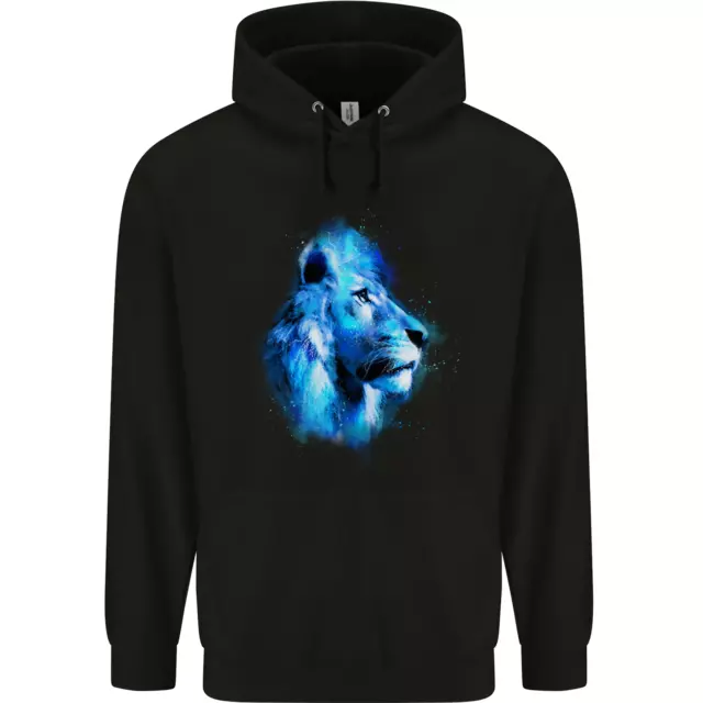 Lion Watercolour Childrens Kids Hoodie