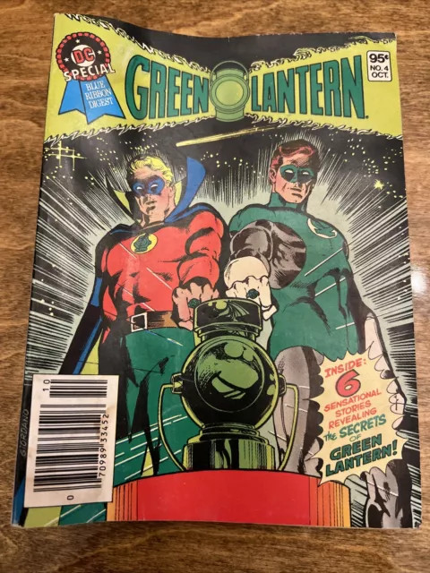 DC SPECIAL BLUE RIBBON DIGEST #4 Oct. GREEN LANTERN 1980 Secrets Star Sapphire