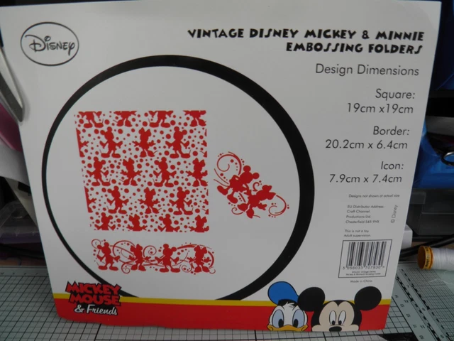 Darice Embossing Folder Cartella per Goffratura Mascherina Agenda, 10