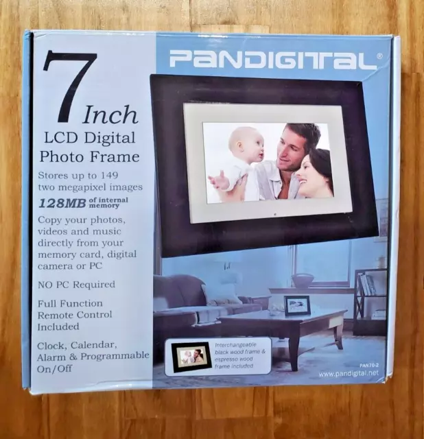 Pandigital  7" LCD Digital Photo Frame = PAN70-2