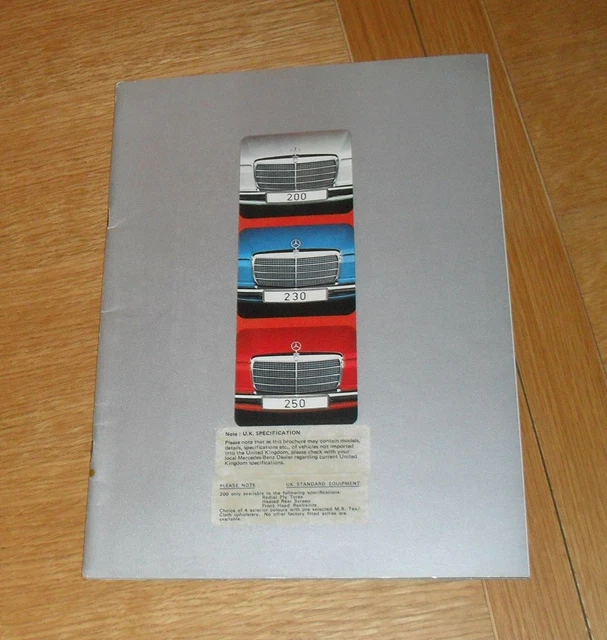 Mercedes Benz W114 - Six Cylinder 250 Coupé - 1971 - Foto 10