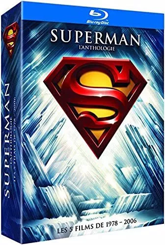 Superman - collection 5 films (Blu-ray) Reeve Christopher Kidder Margot Brando