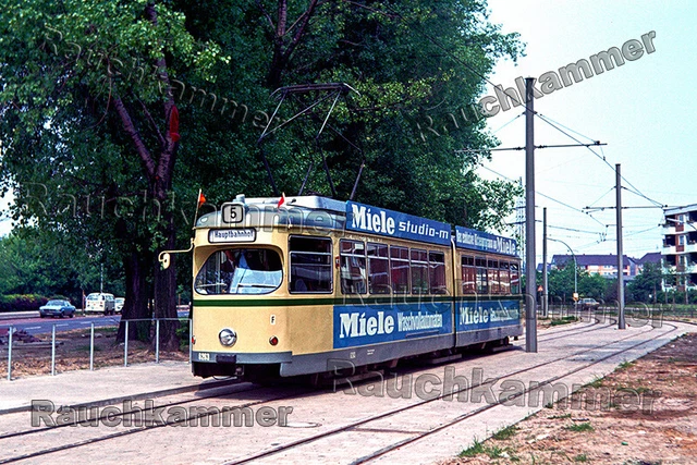 Straba Tw 6263  Braunschweig 1978 / org. Dia + Datei!  272#04