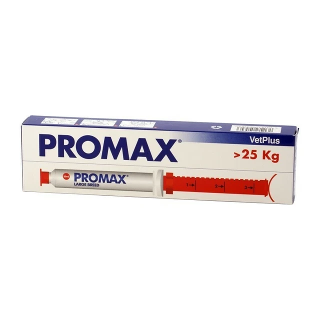 Promax Jeringa Perros Gatos y Conejos Vetplus. + 25 kilos