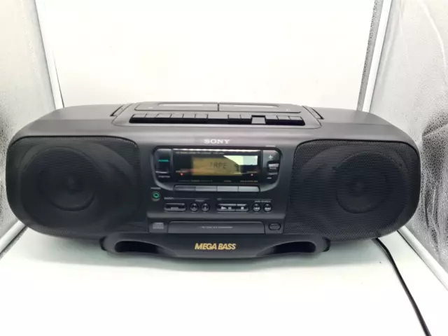 Sony CFD-380L Boombox - Kassetten- und CD-Player defekt - Optisch top