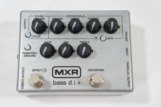 MXR M80 SILVER Bass DI+ Japan Limited Edition Direct Box