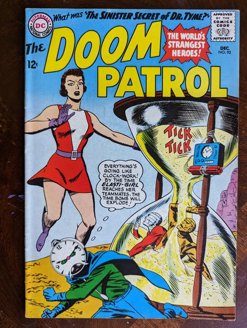 Doom Patrol #92 VF/NM 9.0 DC Silver Age 1964 1st app Dr Tyme! High Grade Key!