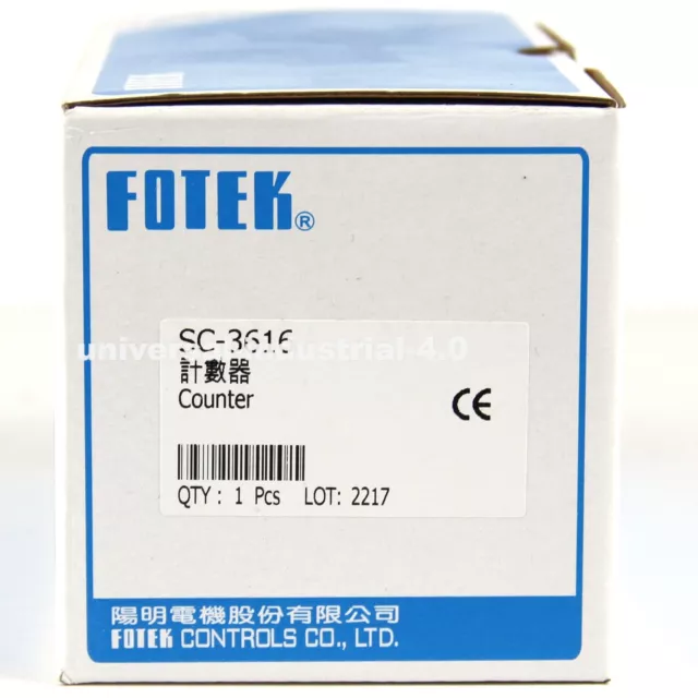 FOTEK SC-3616 SC3616 Counter 220V NEW