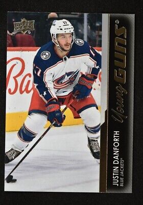 2021-22 UD Extended Series Base Young Guns #743 Justin Danforth - Blue Jackets