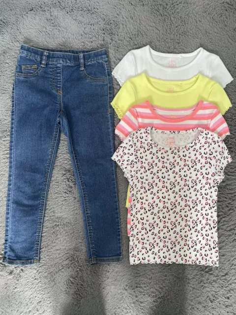 Pacchetto vestiti Next per ragazze età 6-7 anni top