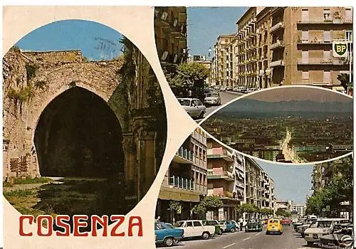 Cartolina D'epoca Cosenza Calabria Cod. 2427