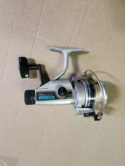 VINTAGE SHAKESPEARE ALPHA X 040 Spinning Fishing Reel $20.00 - PicClick