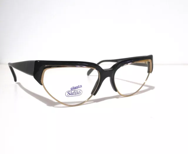 Safilo Elasta  montatura vista  occhiali da sole Vintage  Eyeglasses Italy New