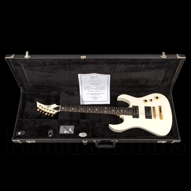 Bernie Rico Jr USA SB-II WH - White - Gold HW * LIKE NEW * dinky superstrat 3