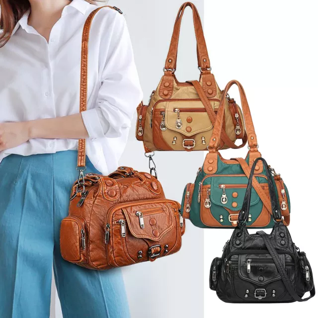 Women Lady Handbag Shoulder Bags Tote Purse Leather Messenger Hobo Bag Satchel