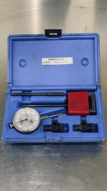 Central Tools 6410 1” Dial Indicator Set