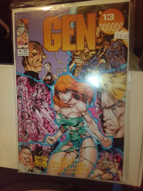 Rare Gen 13 Limited Series #1 Newstand Variant Price Variant Only One Graded!