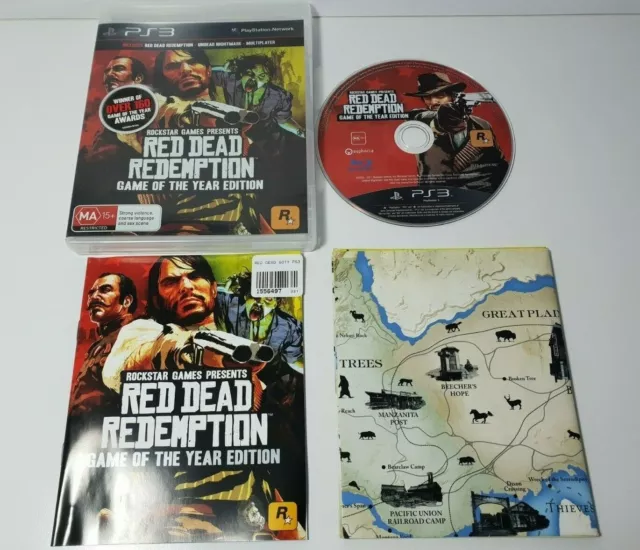 RED DEAD REDEMPTION Game Of The Year Edition - PlayStation 3 PS3 $29.90 -  PicClick AU