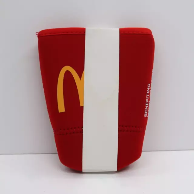 McDonalds Thermal Insulated Cup Sleeve Red Large 32oz Neoprene NEW