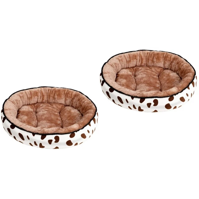 Set 2 Calda Casa Per Animali Domestici Lettino Per Gatti Nido Di Peluche