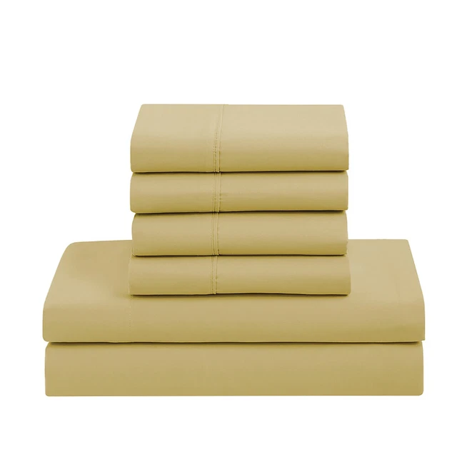 Bed-in-a-Bag Luxury 7 Piece W/ Comforter & Sheet Deep Pockets King/Full Size